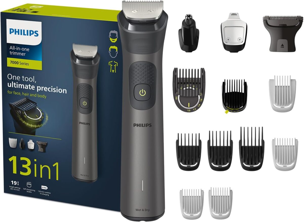 PHILIPSMG792015Multigroom_Series7000_13-In-1_All-in-OneTrimmer PHILIPS MG7920 15 Multigroom, Series 7000, 13-In-1, All-in-One Trimmer