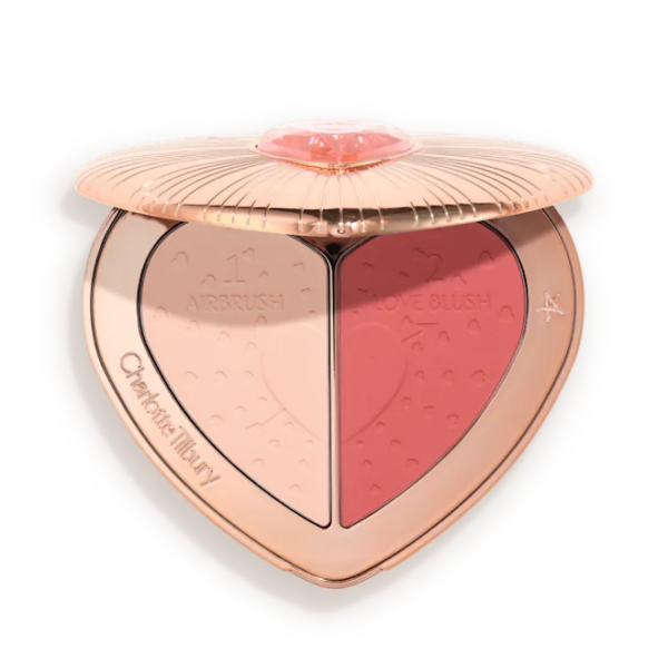 CHARLOTTE TILBURY BEAUTY SOULMATES FACE PALETTE BLUSH (flawless rosewood)