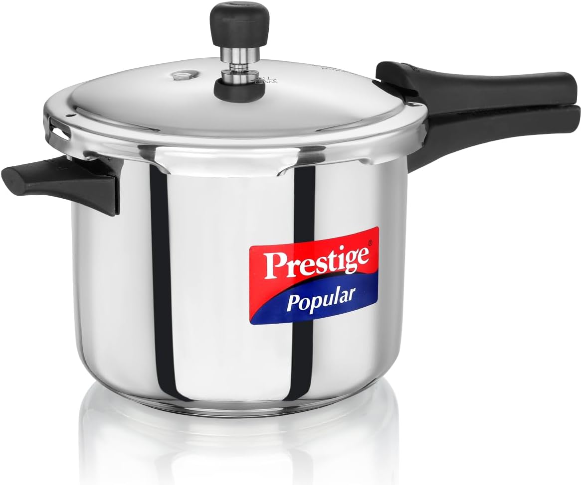 PrestigePopular5LtrPressureCooker Prestige Popular Pressure Cooker, 5L