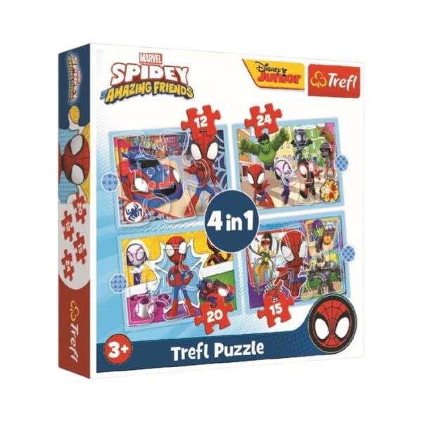 Puzzle Spidey and His Amazing Friends