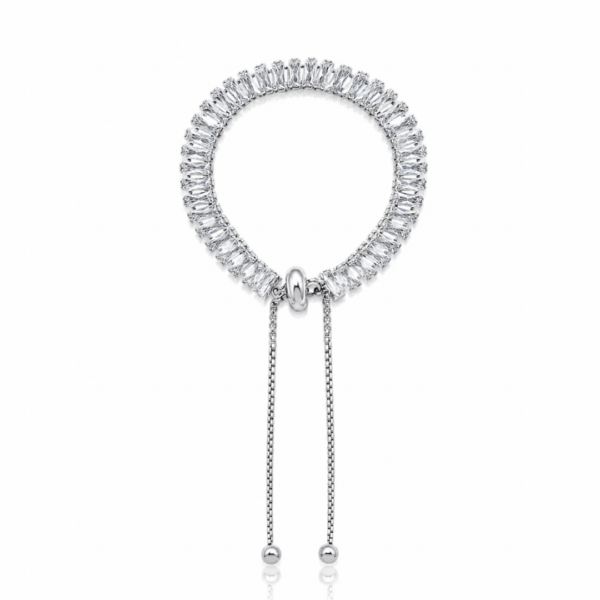 Shiny Adjustable Tennis Bracelet