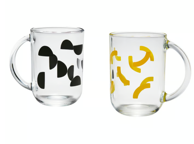 Screenshot2026-01-28103807 IKEA SKEDSTÖR Mug, mixed colours yellow/black, 30 cl