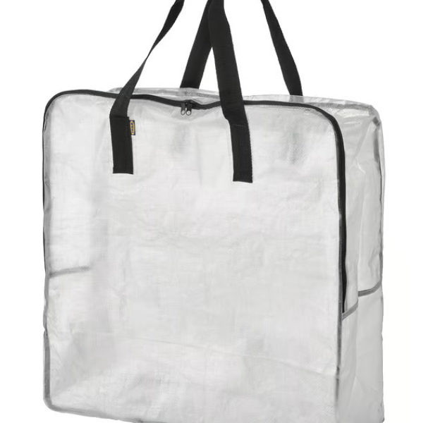 IKEA DIMPA Storage bag, transparent, 65x22x65 cm