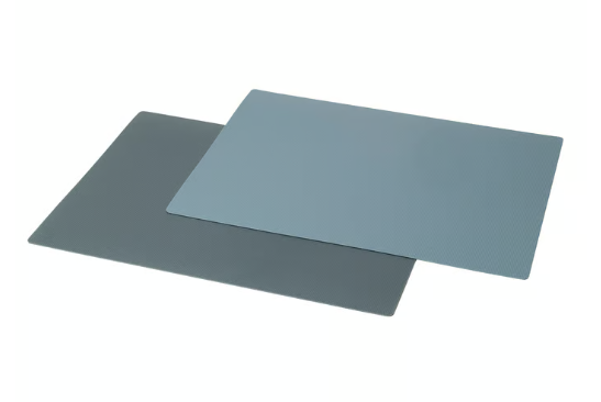IKEA FINFÖRDELA Bendable chopping board, dark green/grey-turquoise, 28x36 cm