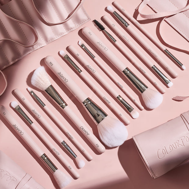Smoke_N_Roses_C6_009 COLOURPOP MAKEUP BRUSH KIT ROLL MAKEUP TOOLS & ACCESSORIES (SMOKE 'N ROSES BRUSH )