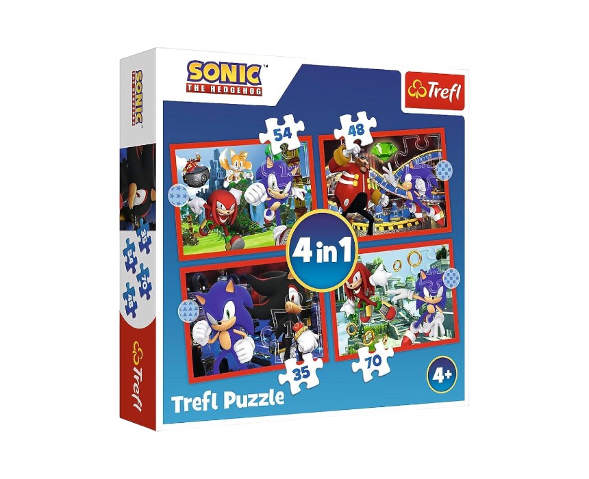 Sonic-the-Hedgehog-4-in-1-puzzle-1.jpg Sonic the Hedgehog 4-in-1 puzzle - Image 1