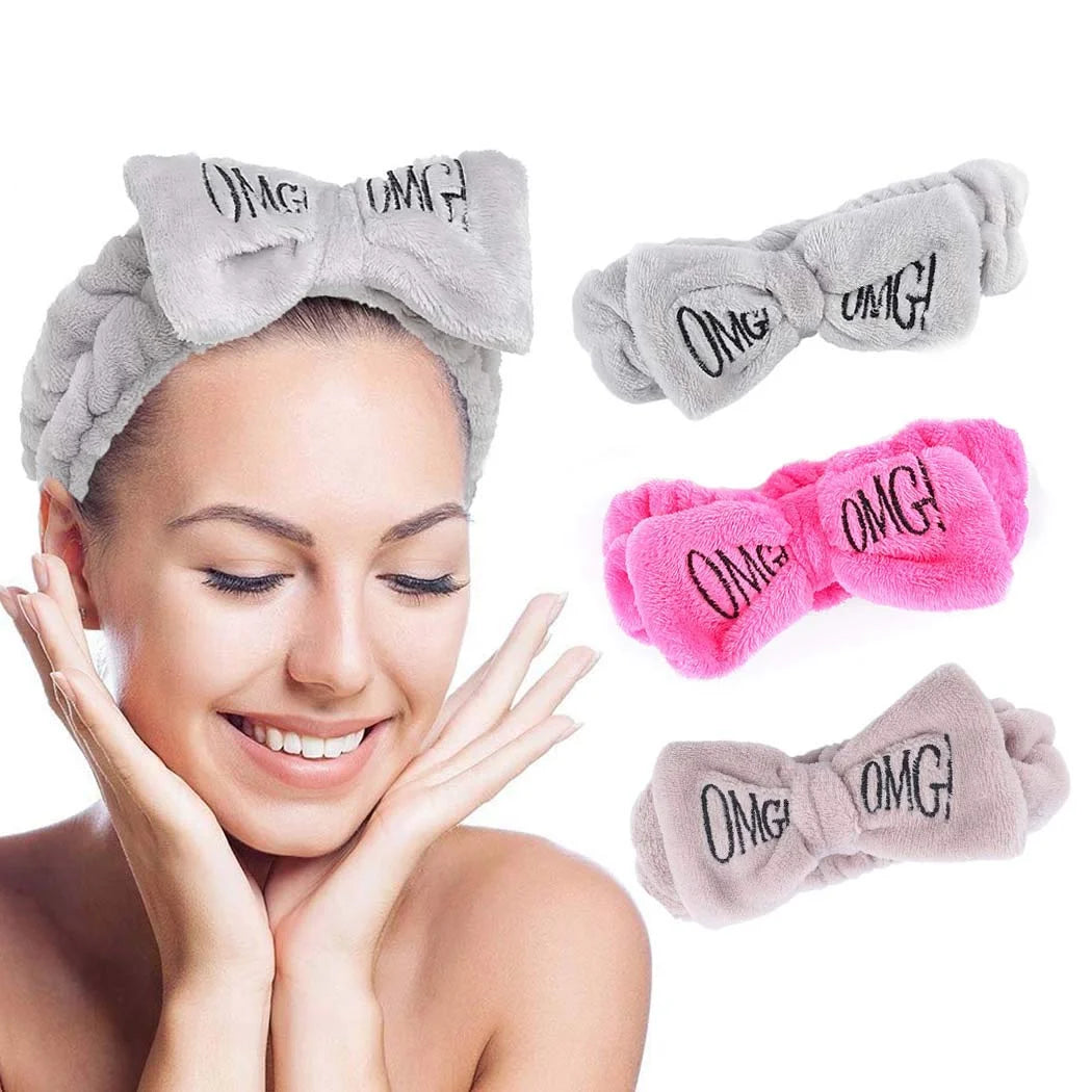 Spa-Facial-Headband-Make-Up-Wrap-Head-Terry-Cloth-Headband-Adjustable-Towel-for-Face-Washing-Shower-Facial-Mask-3-Pieces_a425f3d8-de65-4334-9122-ecbfed4160b9.e3c0162a9761830600bd10145 OMG Facial Towel Headband With Bow