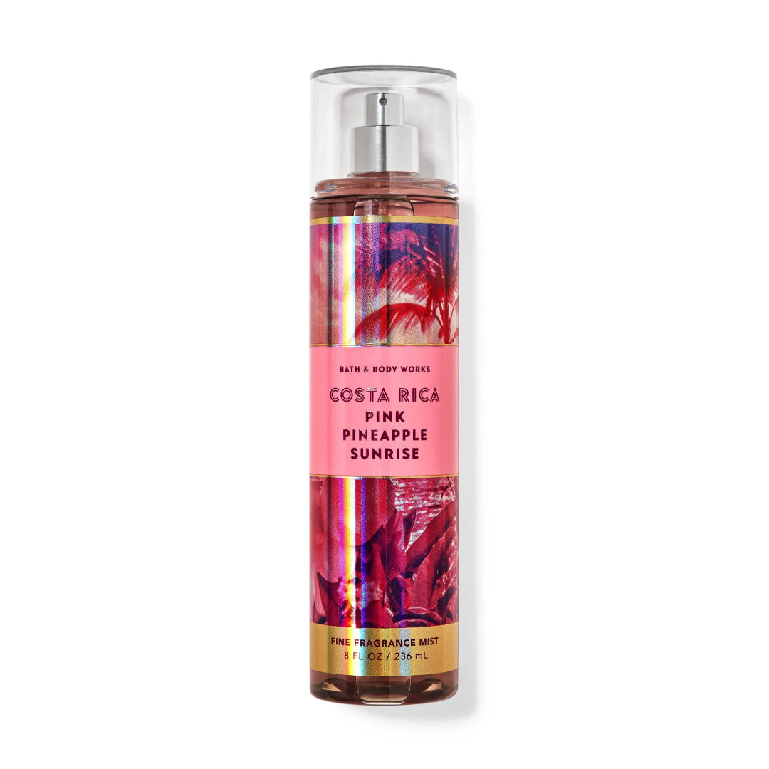 Studio-Project-2024-09-10T125317.948 Bath And Body Works Fine Fragrance Mist 236ml - Costa Rica Pink Pineaplle Sunrise