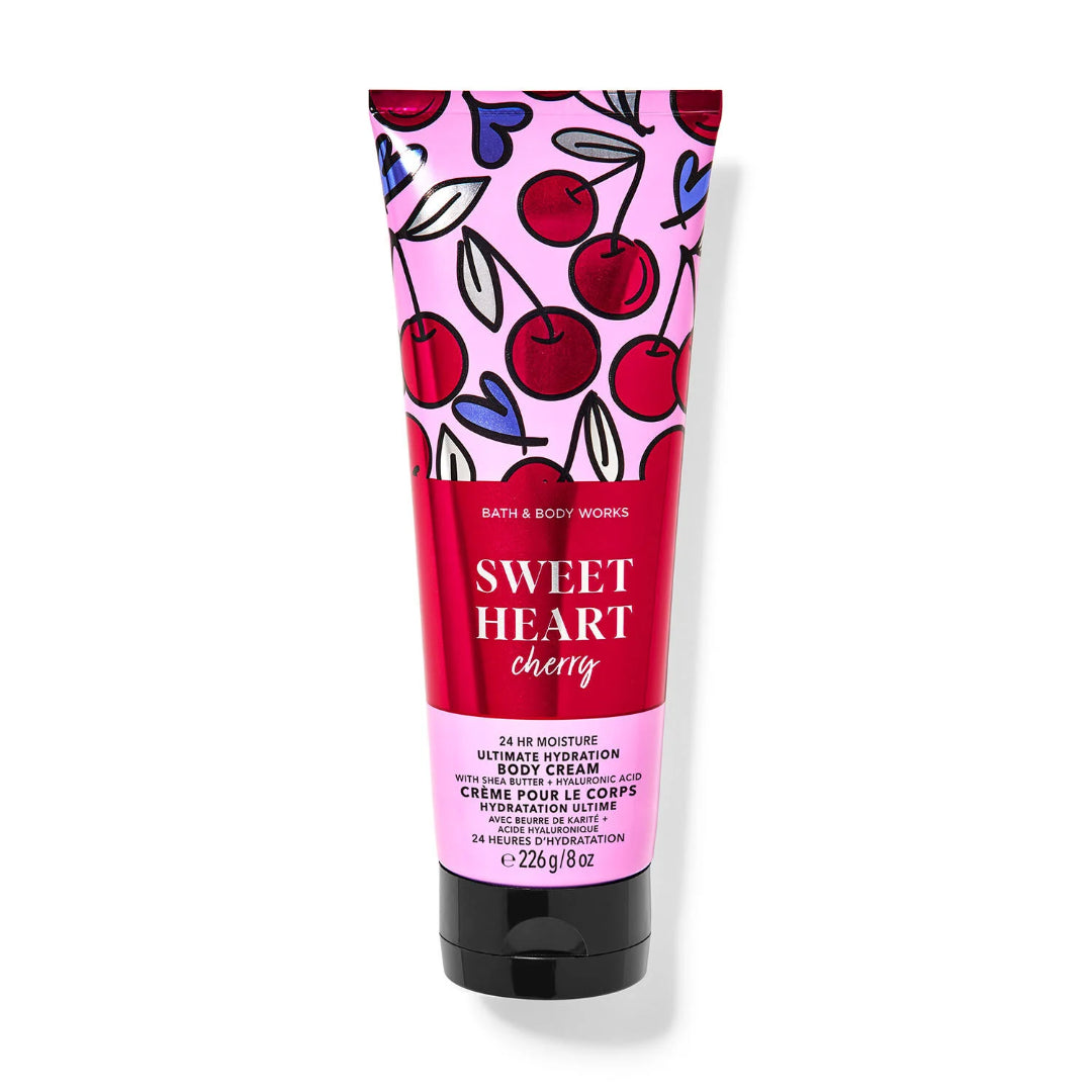 Studio-Project-2024-09-12T163155.753 Bath And Body Works Ultimate Hydration Body Cream 226g - Sweet Heart Cherry