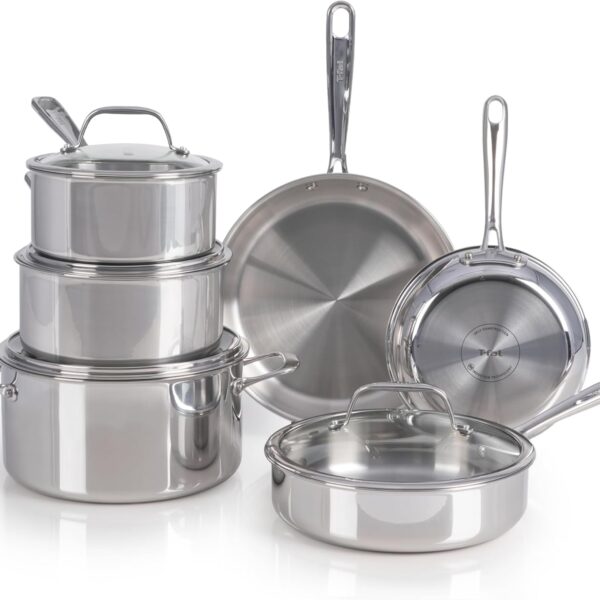 Tefal Pro Tri-Ply Stainless Steel Cookware