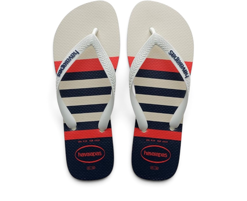 Top-nautical-navy-blue-1.jpg Navy Marine Flip Flops, Men - Image 1