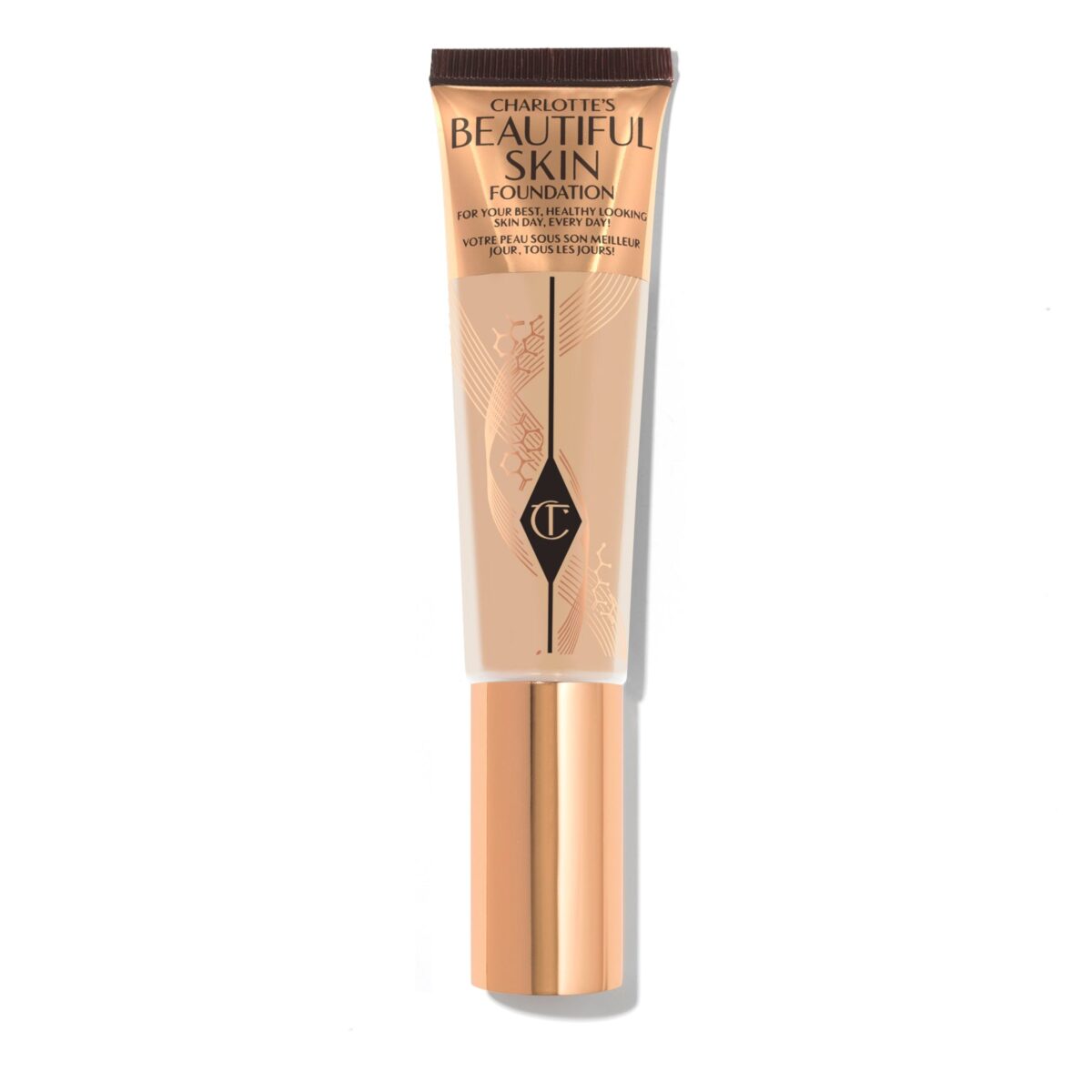 UK200033339_CHARLOTTE Charlotte Tilbury Beautiful Skin Medium Coverage Liquid Foundation with Hyaluronic Acid ( 2 NEUTRAL)