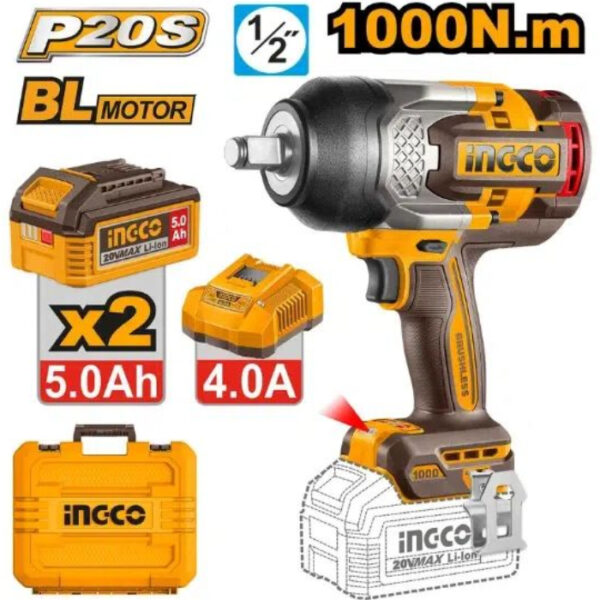 20V 96Nm Brushless Impact Drill