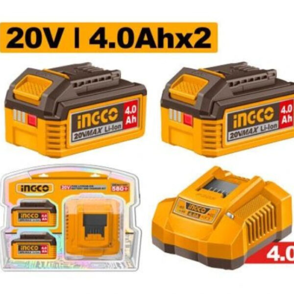 20V 4Ah Battery Charger Kit