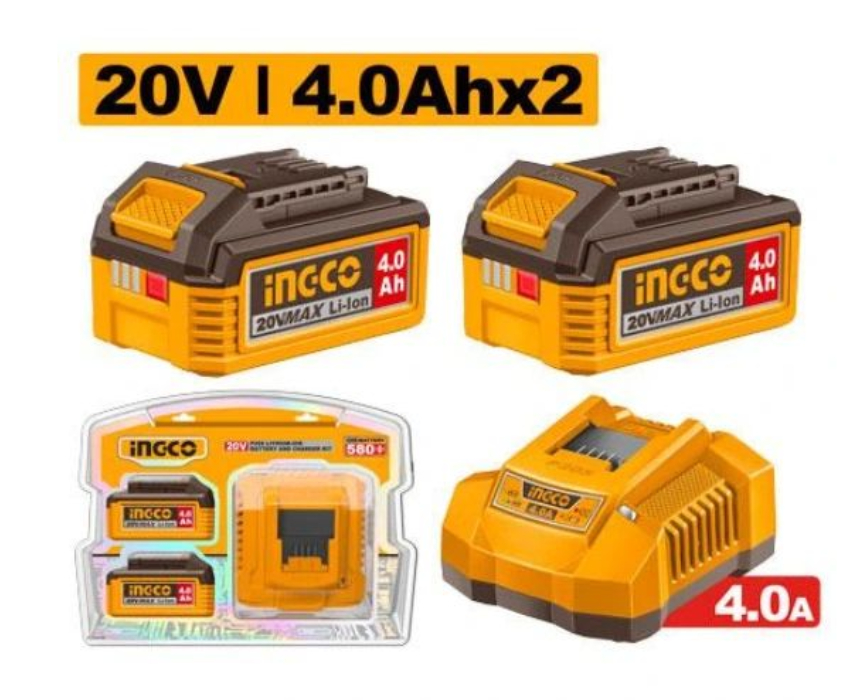 Untitled Project (13) 20V 4Ah Battery Charger Kit - Image 1