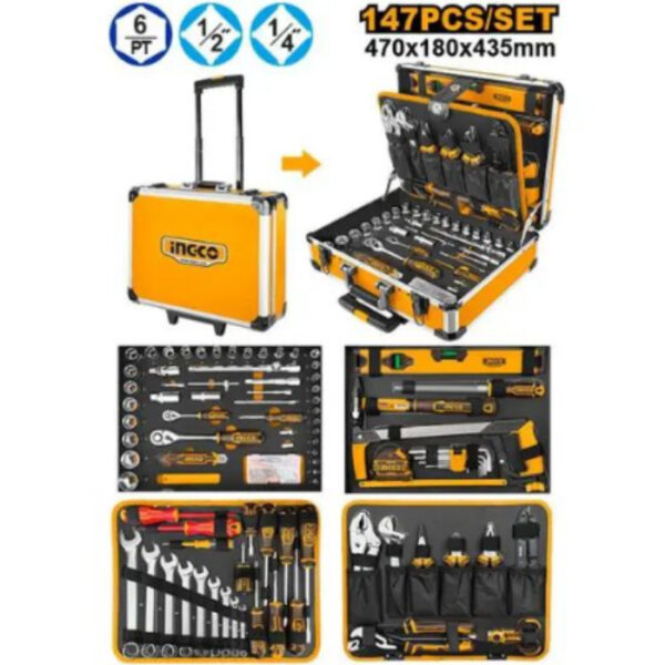 147Pc Aluminum Tool Set INGCO
