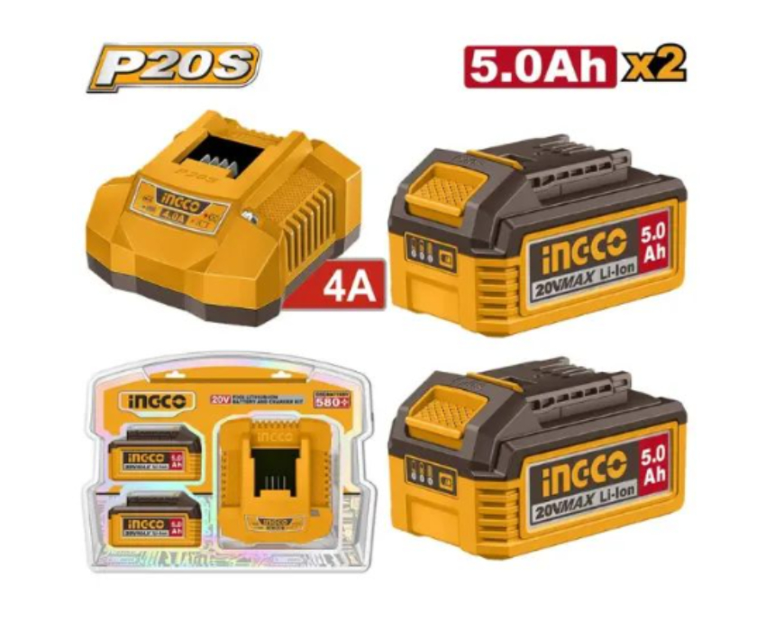 Untitled Project (19) 20V 5Ah Battery Charger Kit - Image 1