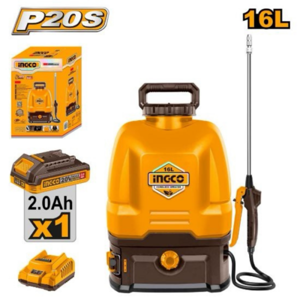 Cordless Backpack Garden Sprayer INGCO