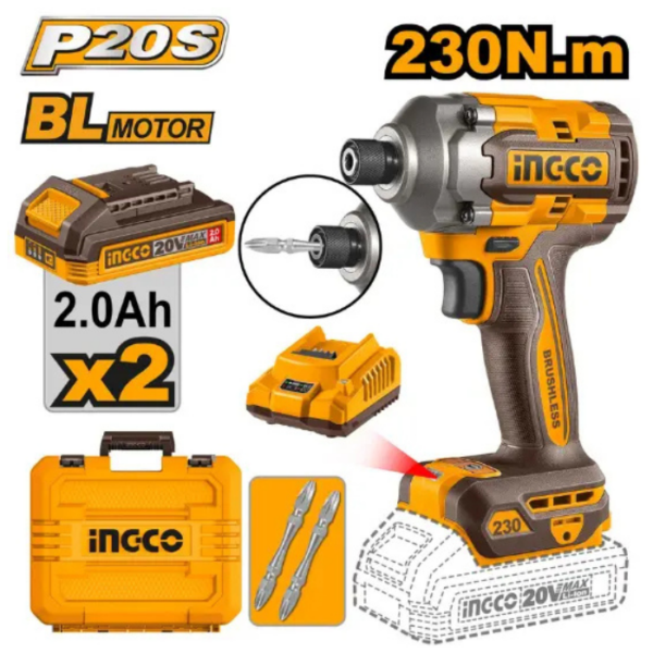 Cordless Impact Driver Kit INGCO