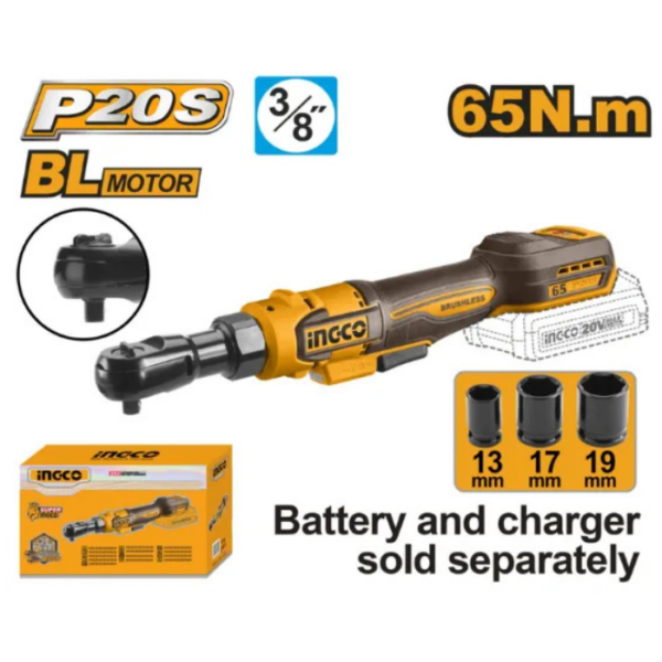 Cordless Ratchet Wrench INGCO