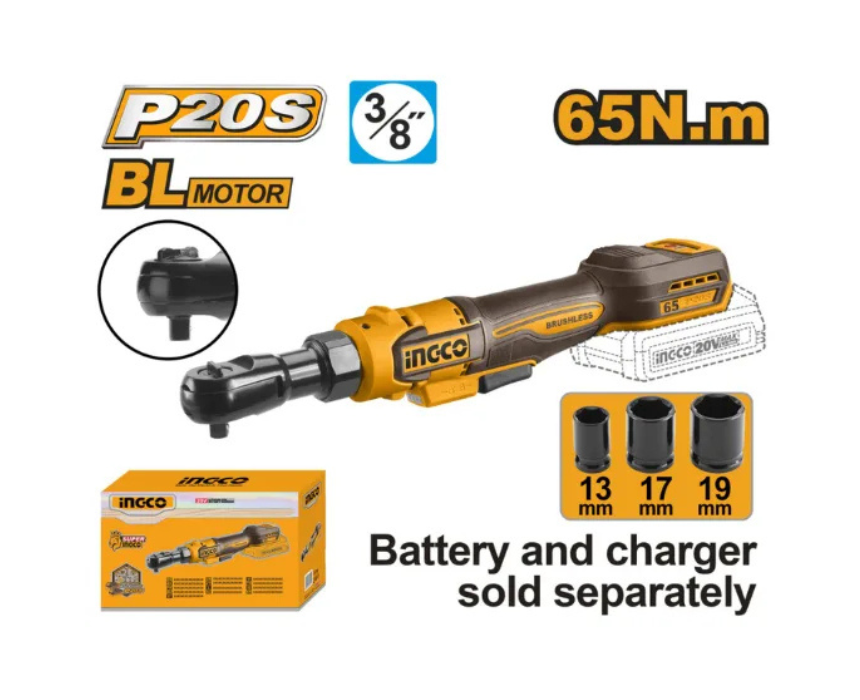 Untitled design (20) Cordless Ratchet Wrench INGCO - Image 1