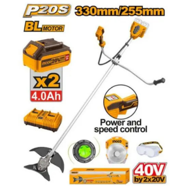 Cordless Brush Cutter Trimmer INGCO