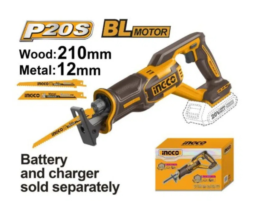 Untitled design (35) Cordless Reciprocating Saw INGCO - Image 1