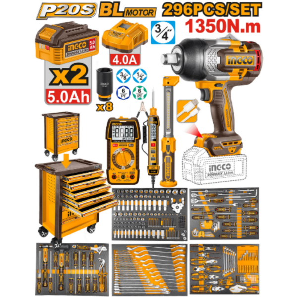 Mechanics Tool Chest Set INGCO