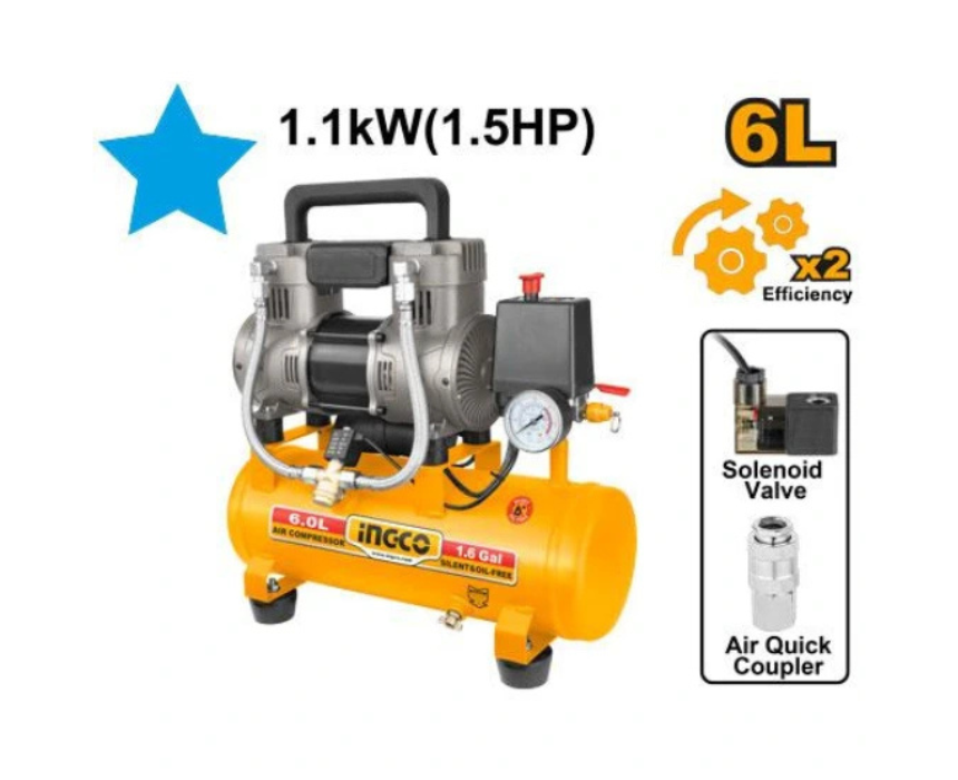 Untitled design (40) Quiet Air Compressor INGCO - Image 1