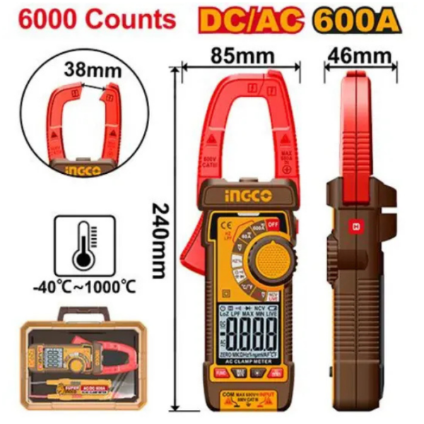 Digital Clamp Meter INGCO