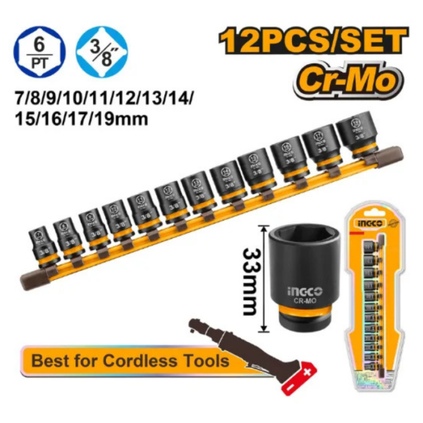 Impact Socket Set INGCO