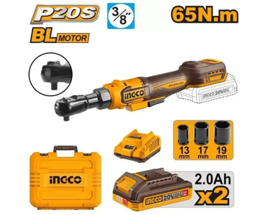 Untitled design (70) Cordless Ratchet Wrench INGCO - Image 1