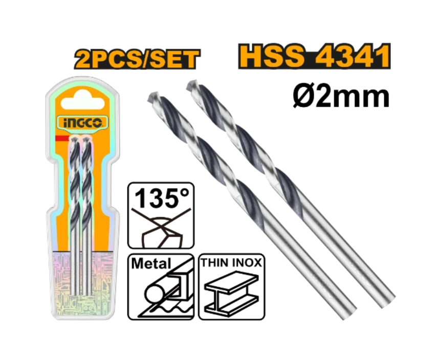 Untitled design (72) Stainless Steel Drill Bits INGCO - Image 1