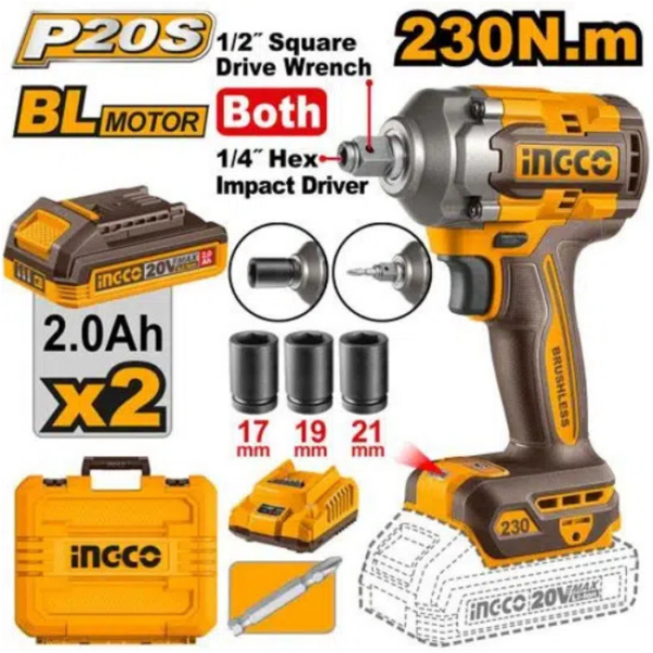 Cordless Impact Wrench INGCO
