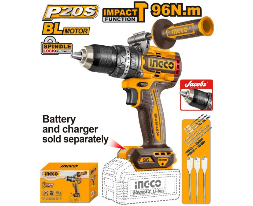 Untitled design (76) Brushless Impact Drill INGCO - Image 1