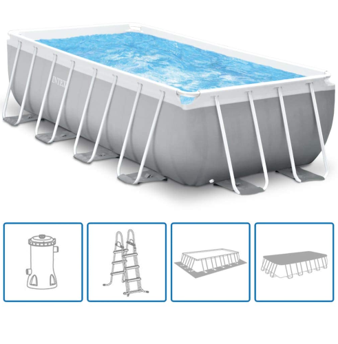 Prism Frame Rectr Pool Set 4.88 X 2.44 X 1.07M
