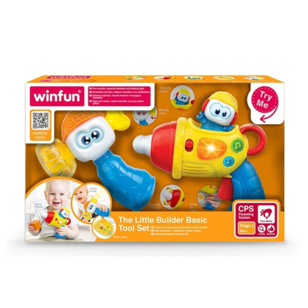 Interactive Hammer & Robot Tool Toy