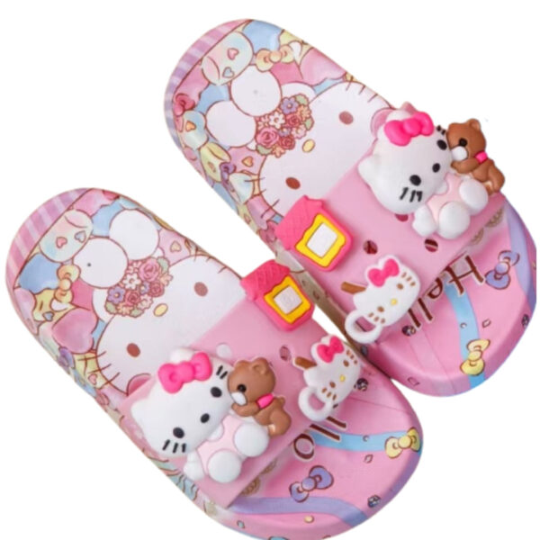 Hello Kitty Kids Slippers (Assorted Sizes 31-35 )