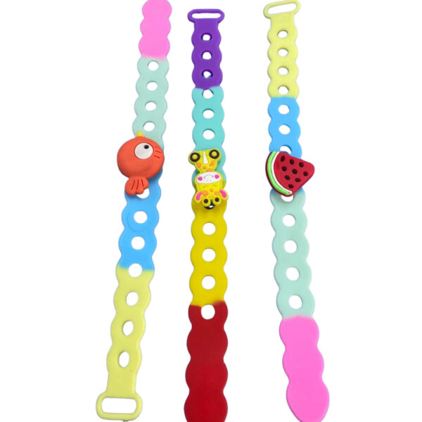 Silicone Charm Bracelet (Assorted)