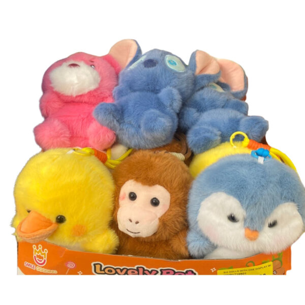 Soft Plush Animal Toys – Assorted Designs