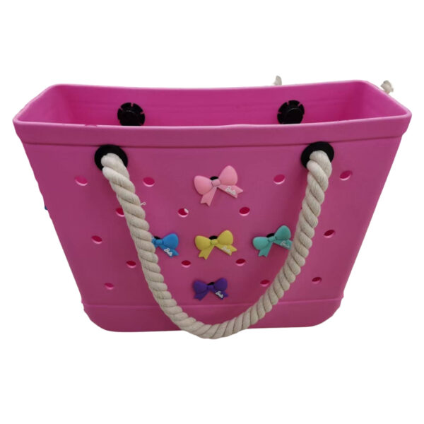 Beach Tote Bag with Charms (Assorted)