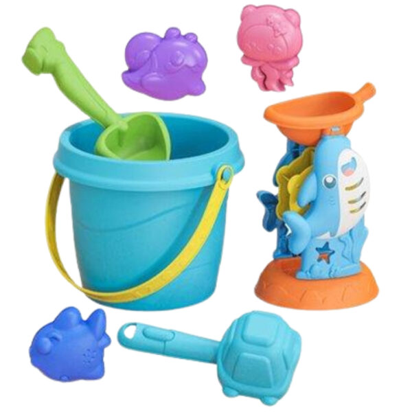Beach Toy Set with Bucket