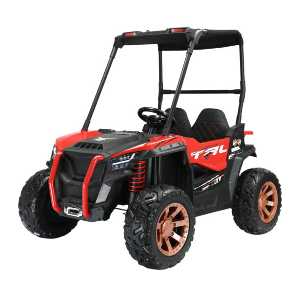 2-Seater Electric UTV Buggy - Red