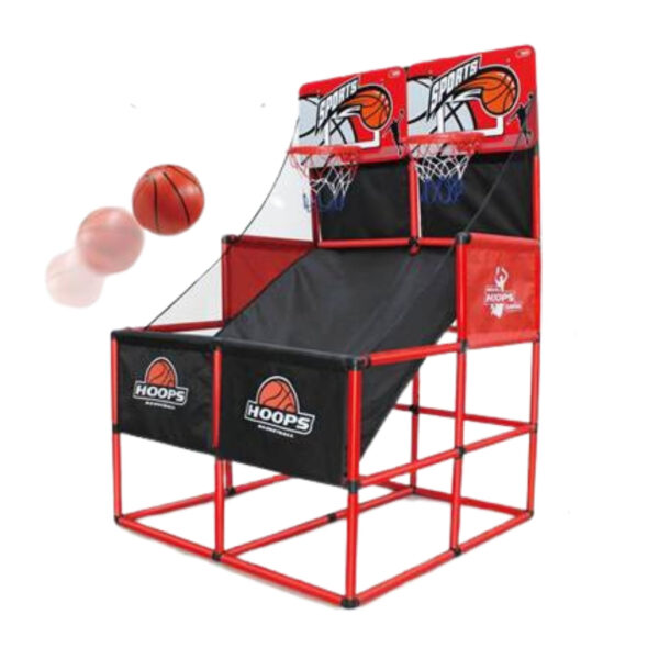 Double Hoops Basketball Game Set