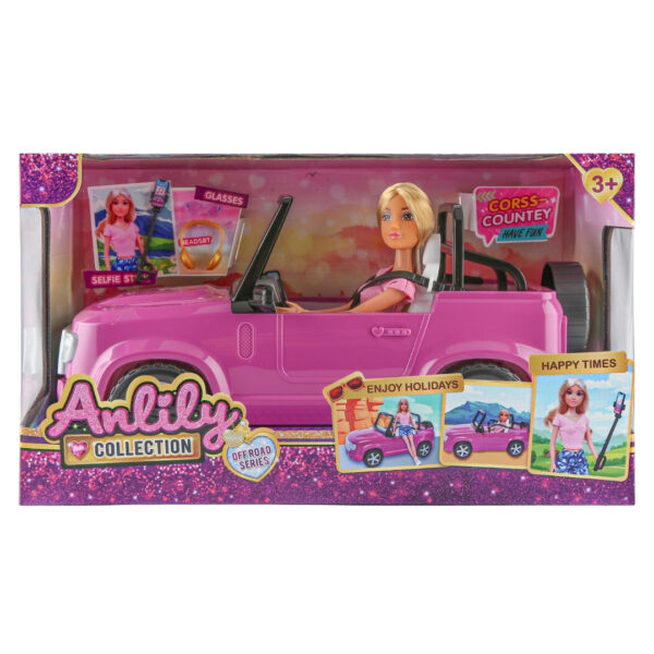 Anlily Offroad Adventure Doll Set