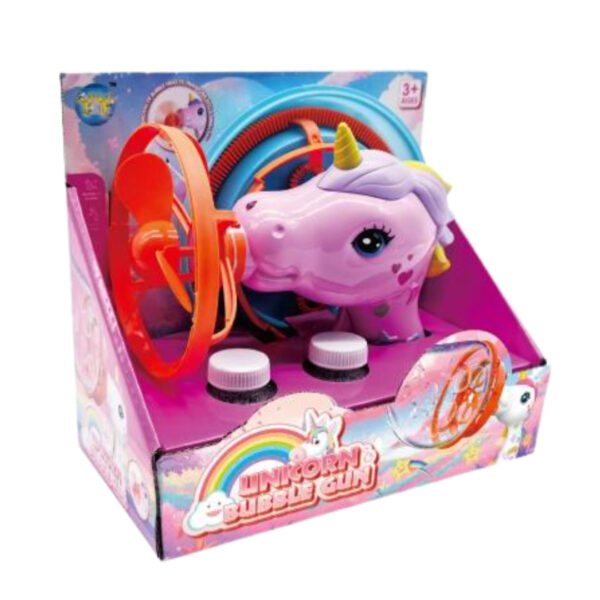 Unicorn-Shaped Electric Bubble Gun