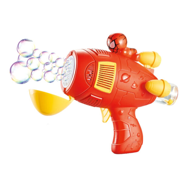 Spider-Man Electric Light-Up Bubble Gun