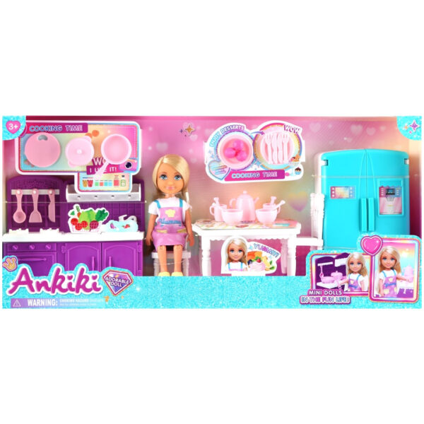Ankiki Cooking Doll Playset
