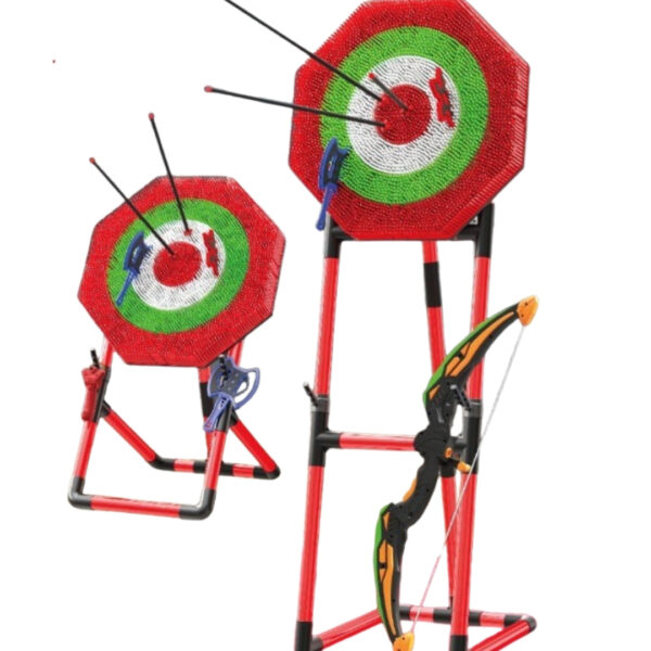 Light-Up Bow & Arrow and Axe Target Game Set