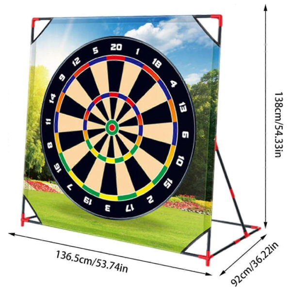 Golf Chipping & Dart Board Game Set
